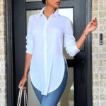 chemise tunique blanche femme 2