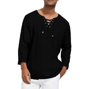 Tunique homme noire 2